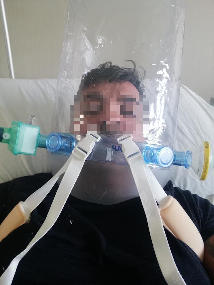 Sassari, il drammatico racconto su Facebook di un malato di Covid