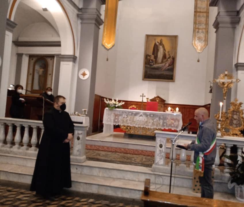 Festa con il sindaco per don Michele