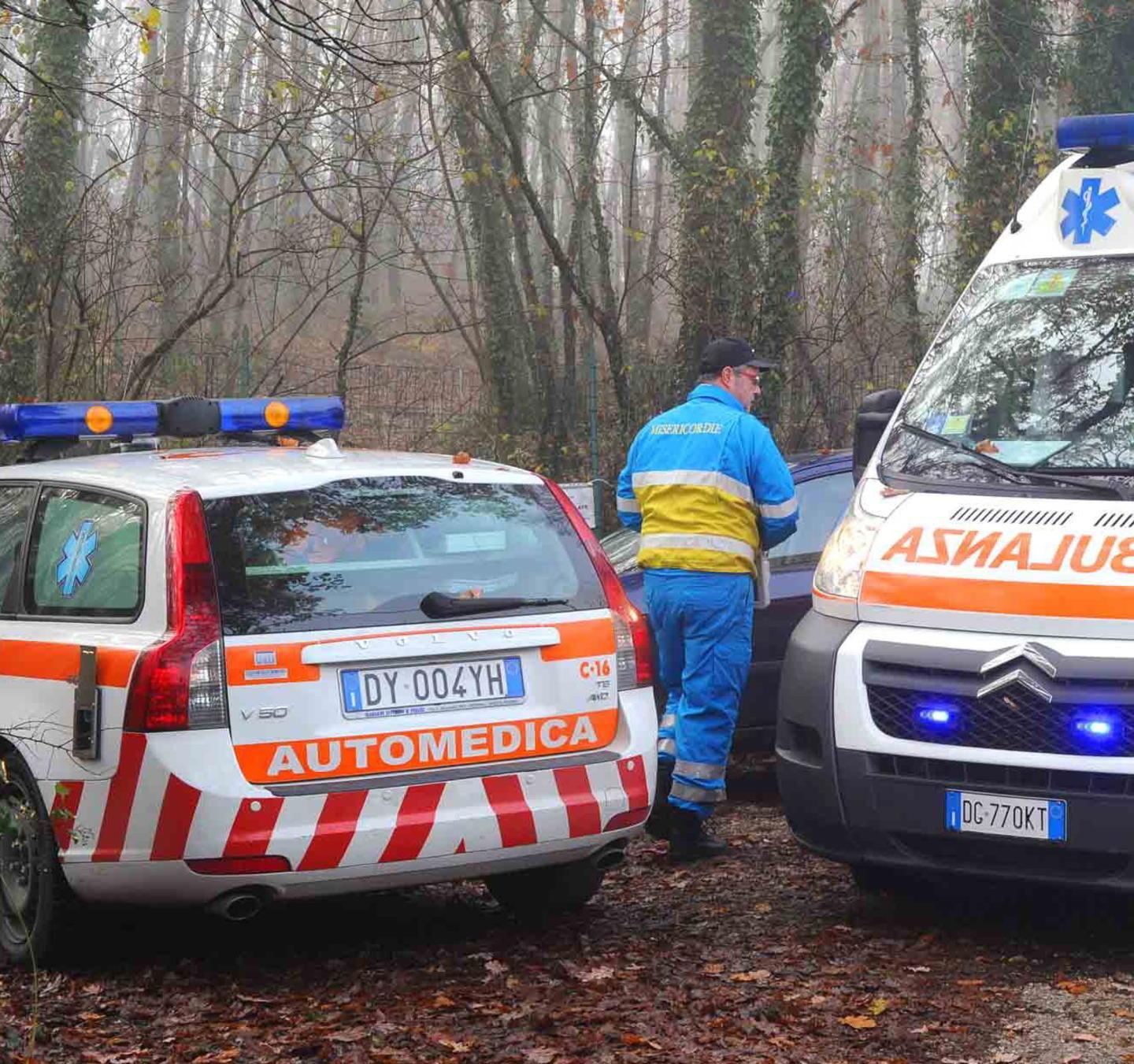 Cade da un muretto e si ferisce ricoverato uomo di 46 anni 