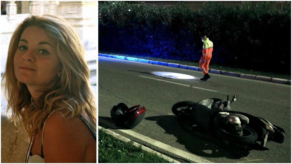 Una bella foto di Claudia, morta a 28 anni dopo il terribile incidente stradale di viale Boccaccio