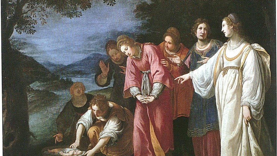 Una delle opere della collezione