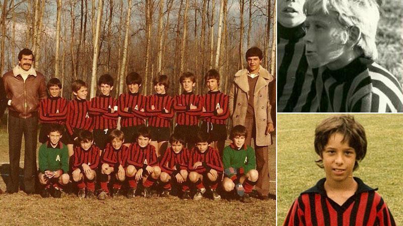 Nella foto grande una formazione dell’Atletico Lucca degli anni Settanta con Marco Tuccori e Josè Pieri in prima fila: erano gli albori del calcio giovanile e il campo si trovava a Nave senza tribune o posti a sedere. Nella foto in alto a destra Silvano Benedetti, classe 1965, che dall’Atletico spiccò il volo per il Torino, la Roma e la Nazionale e sotto Federico Pisani grande talento dell’Atalanta scomparso in un incidente stradale