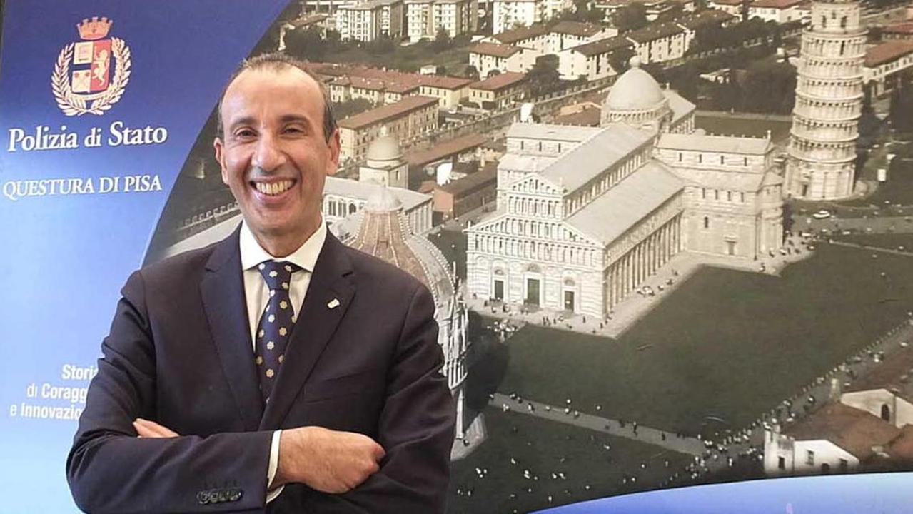 Il neo questore di Pisa Gaetano Bonaccorso si è insediato domenica primo novembre (foto Muzzi)