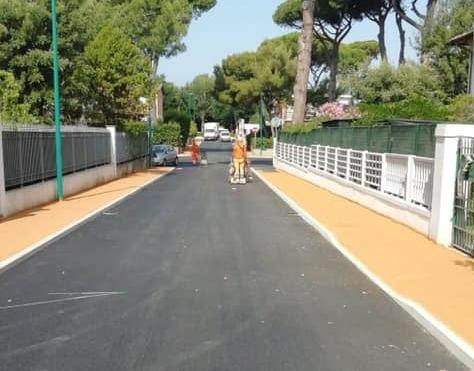 Tutti i marciapiedi delle strade di Tirrenia saranno color sabbia 