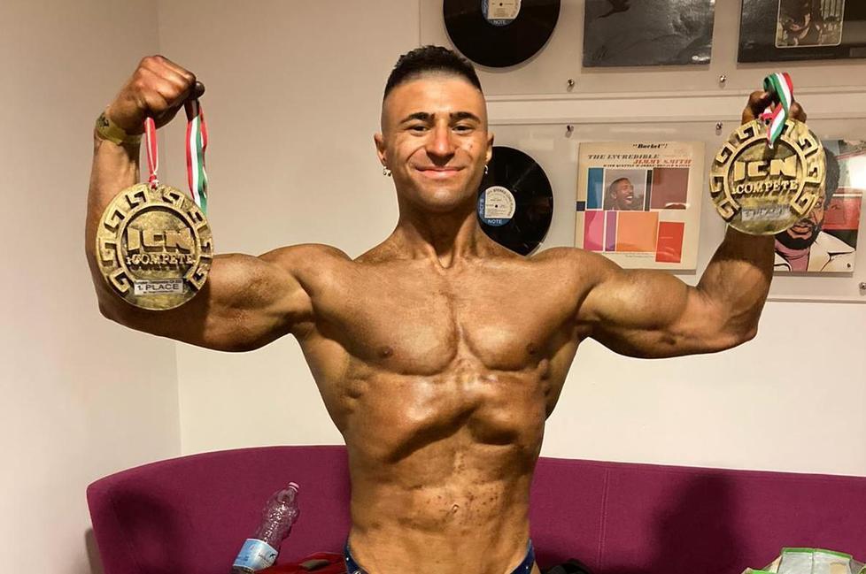 La favola di Ettore Seghedoni re d’Europa nel body building 