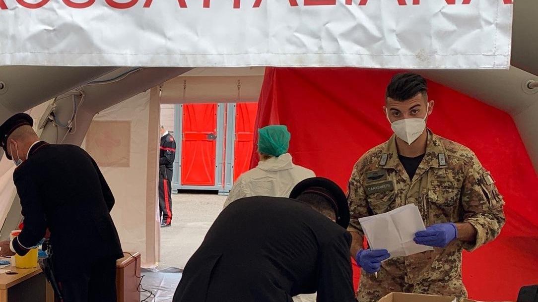 Covid, test in caserma per i carabinieri