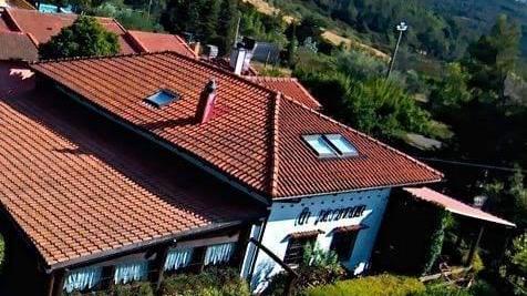 Il ristorante La Piccionaia, alle porte del paese del Gabbro