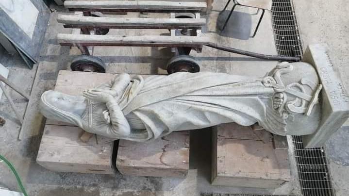 Al Tacca i ragazzi restaurano la Madonnina del porto