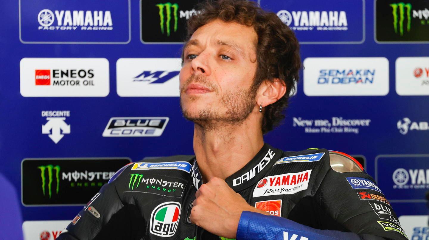 Il Dottore e il tampone Rossi, ultimi tentativi per correre a Valencia
