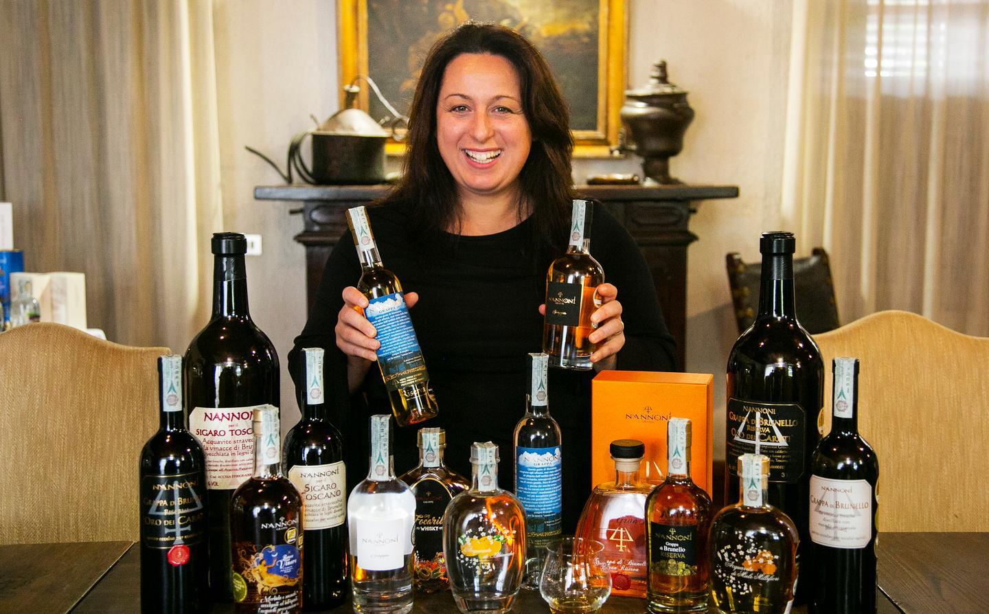 Priscilla, la signora dei distillati ha una dote di 148 medaglie d’oro 