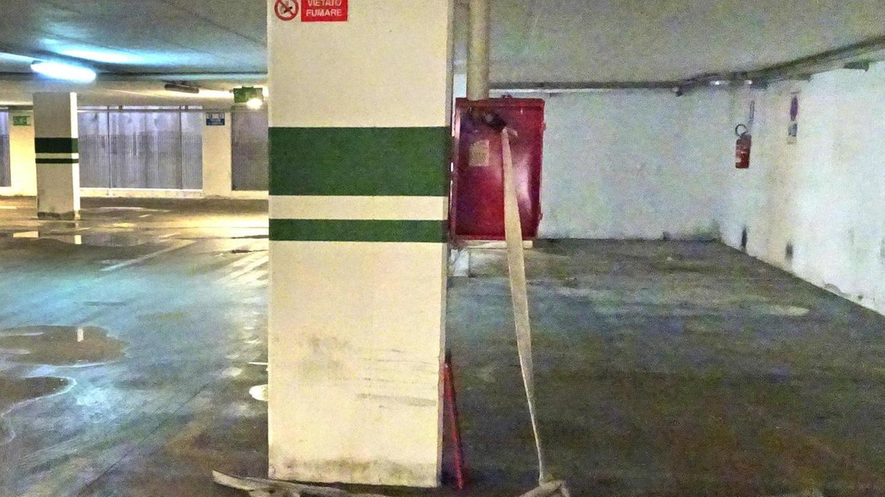 Fuori uso un piano del parcheggio San Giorgio