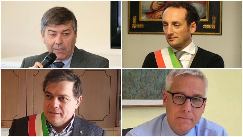 Bruno Murzi, Alessandro Del Dotto, Alberto Giovannetti e Giorgio Del Ghingaro