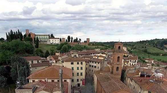 Una veduta di Castelfiorentino