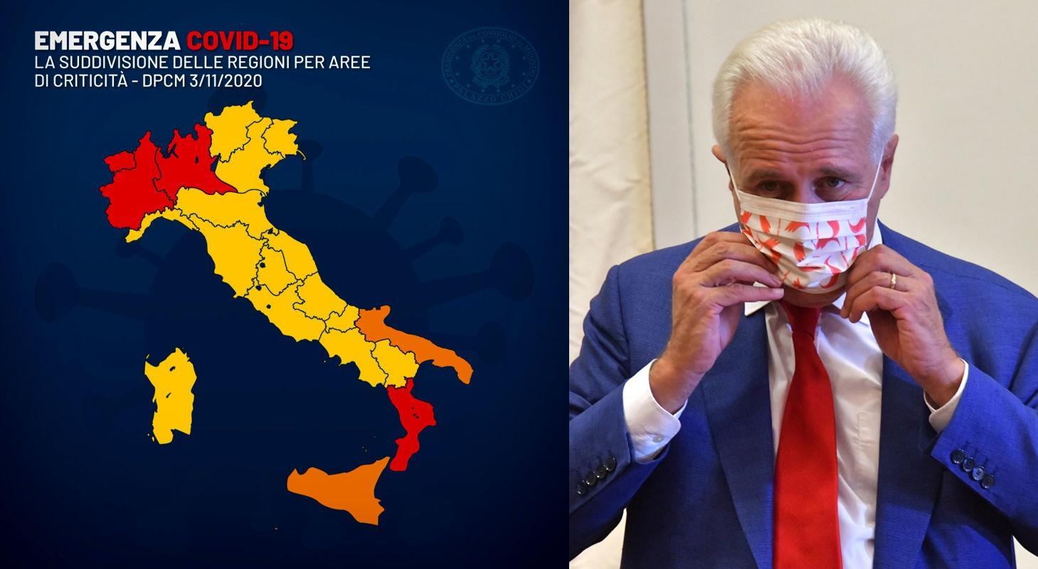 La Toscana rischia di scivolare in fascia arancione. Giani: ma non facciamo la guerra col governo