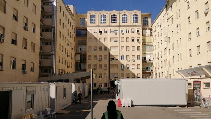 Sassari, al pronto soccorso un reparto Covid "amovibile"