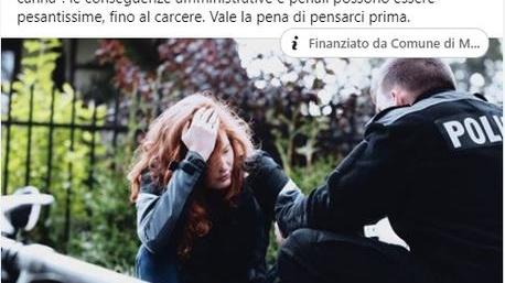 Modena Lotta all’uso di droga La polizia locale sempre più social per avvertire i giovani
