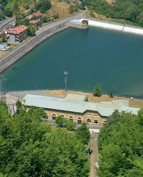 La diga a Lingonchio gestita da Enel