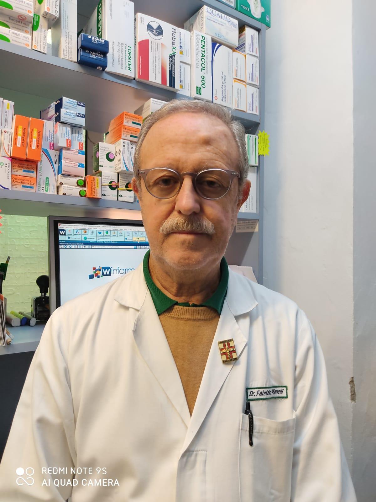 Fabrizio Pianelli, farmacista di Orbetello, presidente dell’Associazione provinciale titolari di farmacia-Federfarma Grosseto