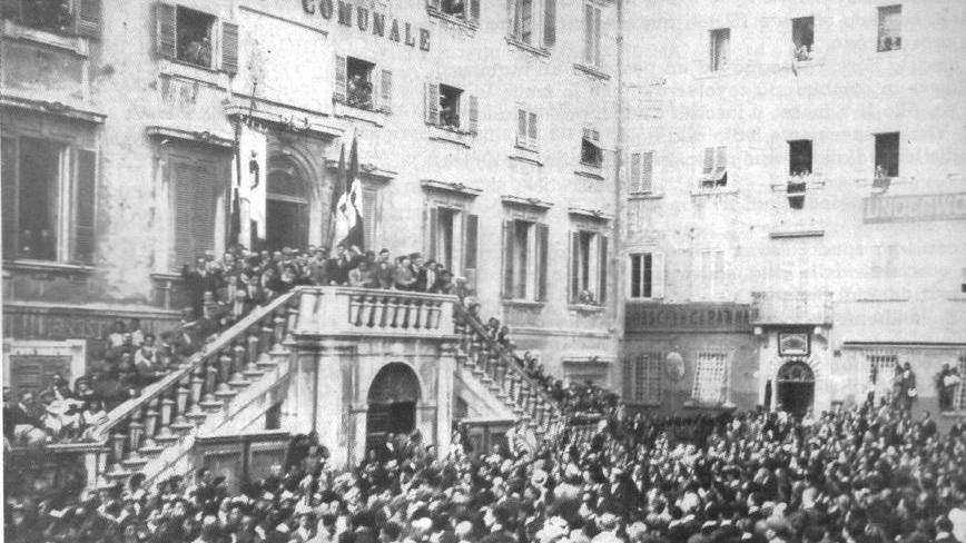 L’assalto delle squadracce fasciste al Comune di Livorno (dal libro “Fascisti a Livorno e provincia, a cura di Mauro Nocchi e Mario Baglini, editore Erasmo)