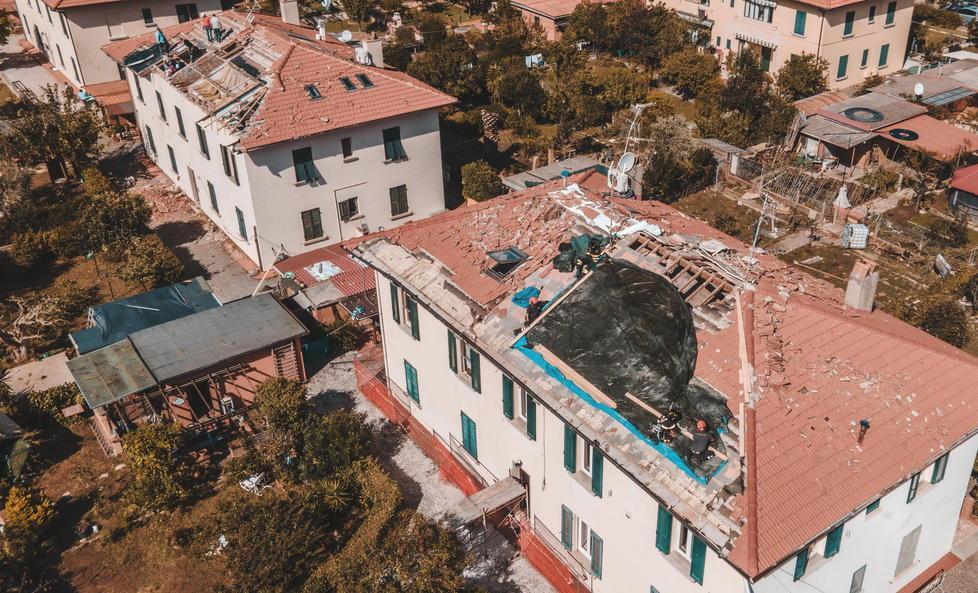 Dopo il tornado a Rosignano nasce il comitato dei Palazzoni: «Lettera di diffida a Solvay» 