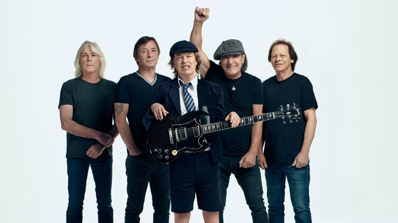 La band australiana degli Ac/Dc (foto di Josh Cheuse)
