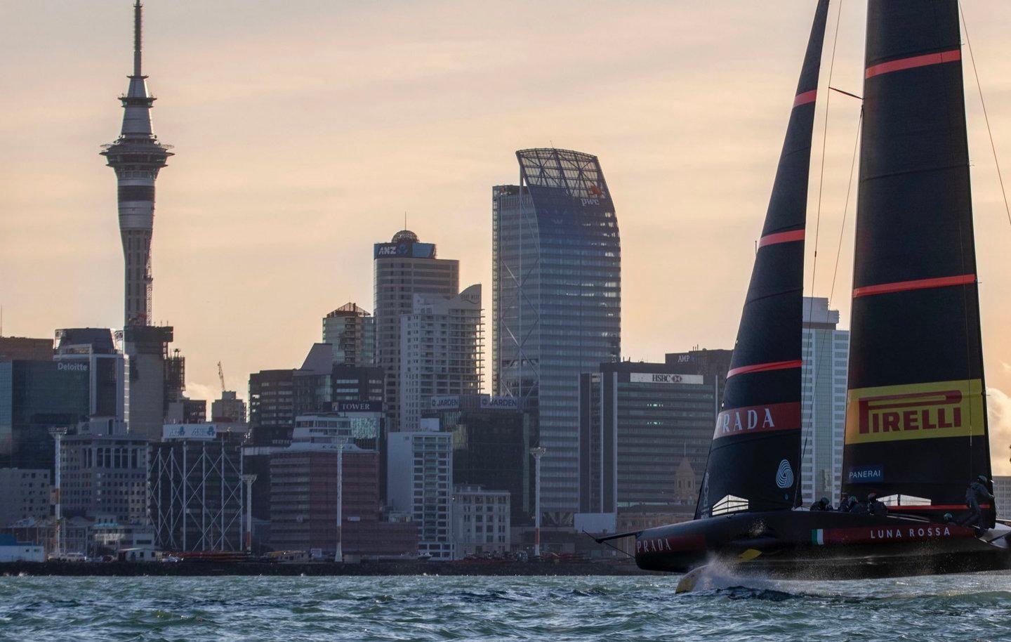 America’s Cup, ad Auckland il battesimo di Luna Rossa 