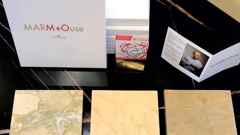 Design, natura e ergonomicità: il tappetino del mouse è di marmo