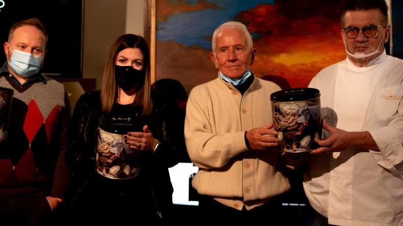 Pavullo Il presepe di Covili diventa la confezione del super panettone del Giamberlano
