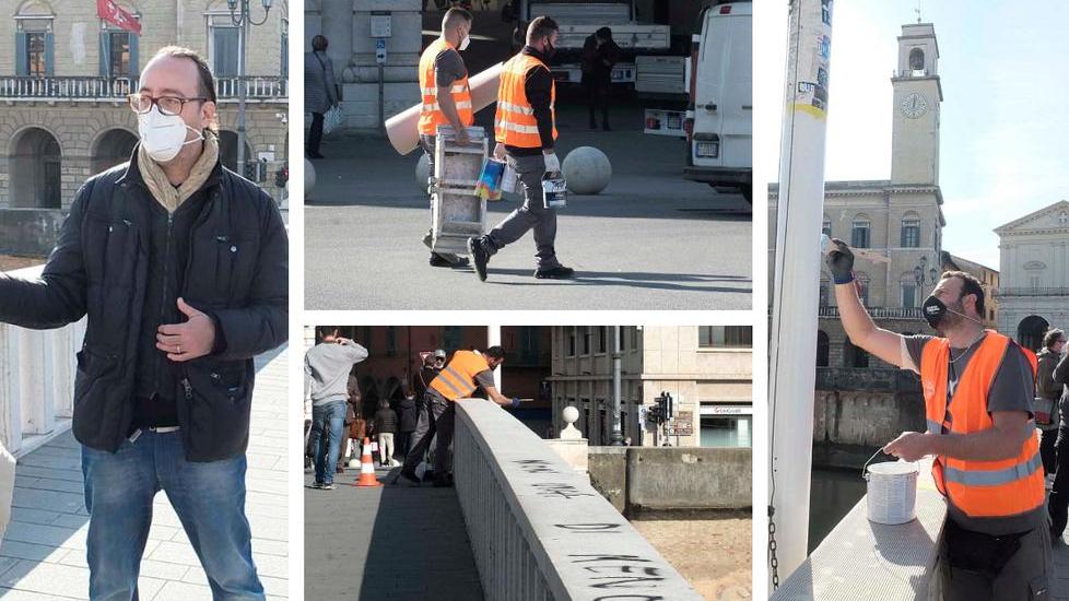 Lotta al graffito selvaggio Il Comune ingaggia una squadra di specialisti