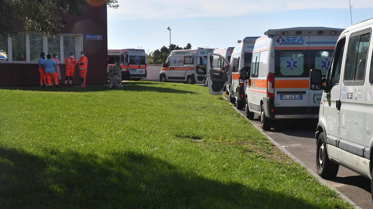 Diciotto pazienti in reparto, due sono anche intubati