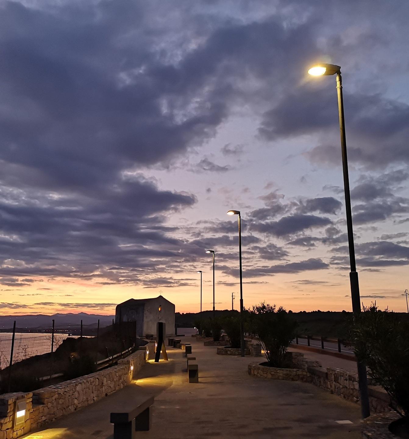 Illuminazione pubblica riattivata nella litoranea per Platamona 