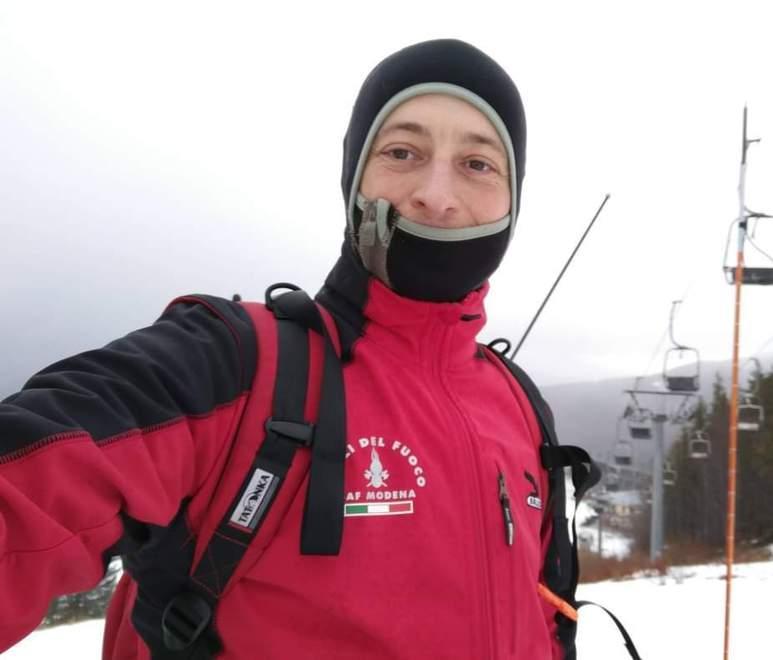 Rubiera, dolore per la morte del vigile del fuoco Fabio Margini 