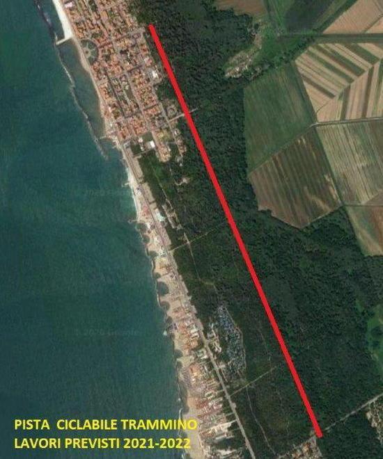 Estensione della pista ciclabile del Trammino, progettazione in corso 
