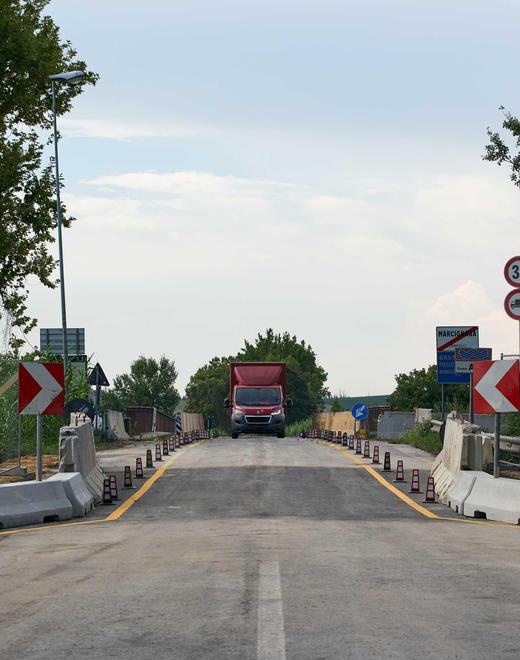 Ripartono oggi i lavori sul ponte di Marcignana Nel 2021 un mese di stop