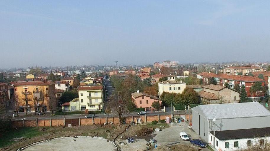 Scuola sicurezza ed eliporto Il parco Ferrari si trasforma