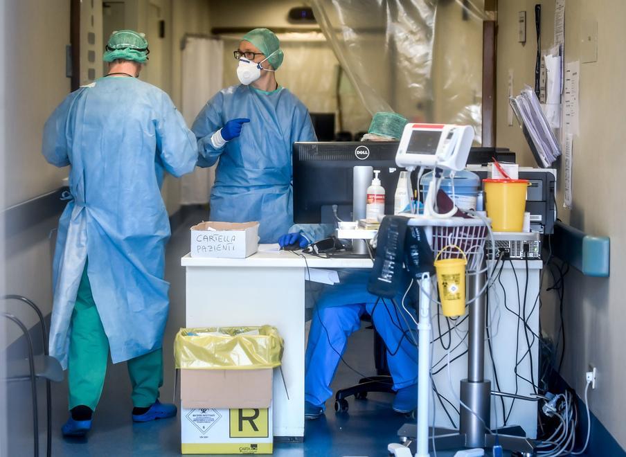 Un reparto Covid in un ospedale