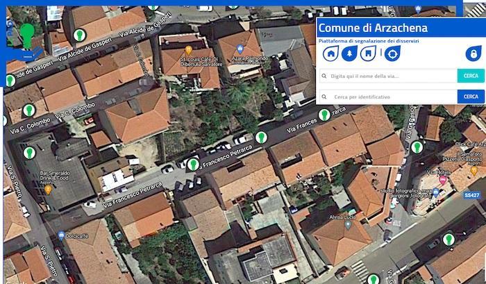 Arzachena, i lampioni pubblici spenti si riaccendono con un clic