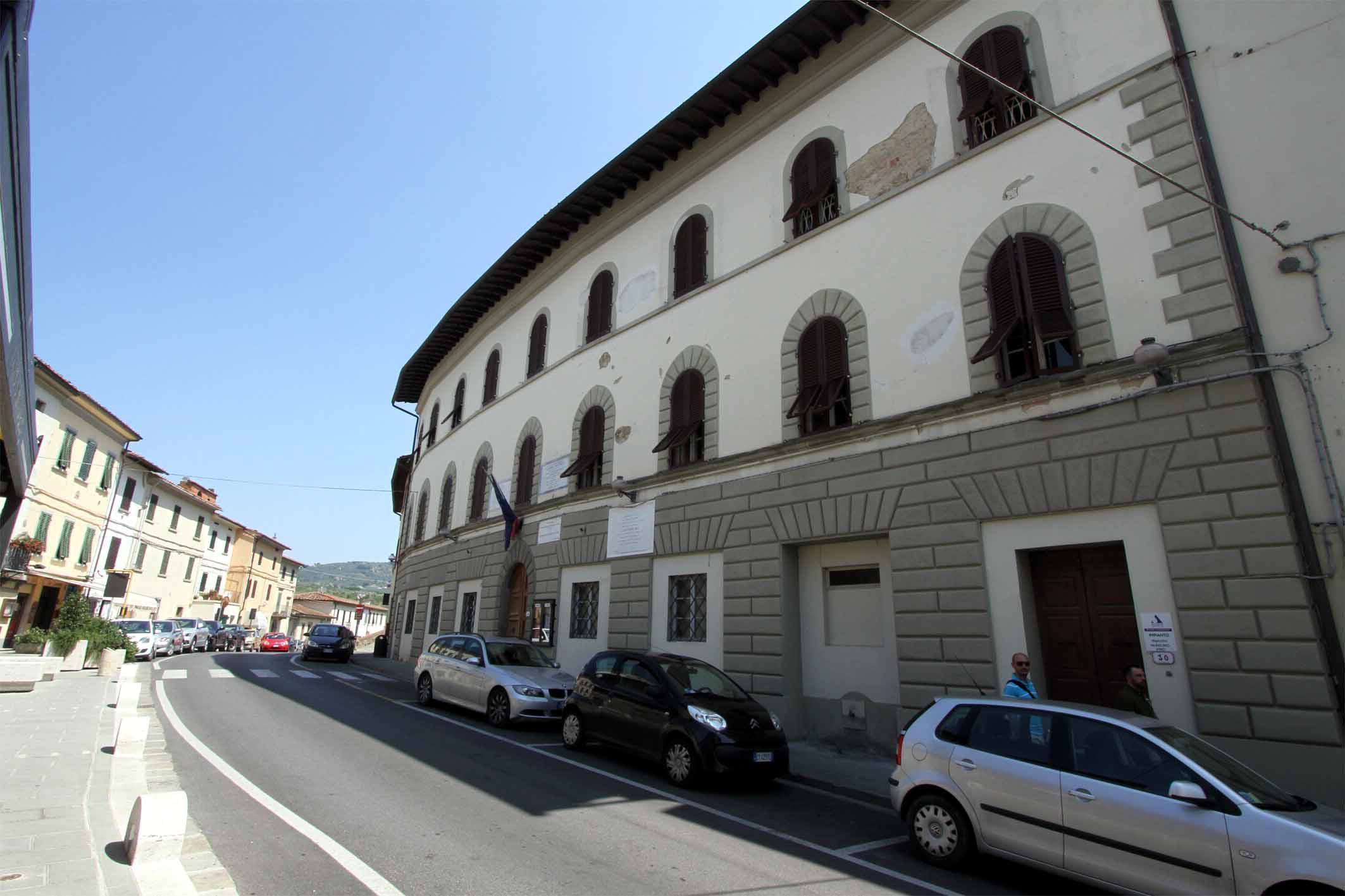 Il municipio di Vinci