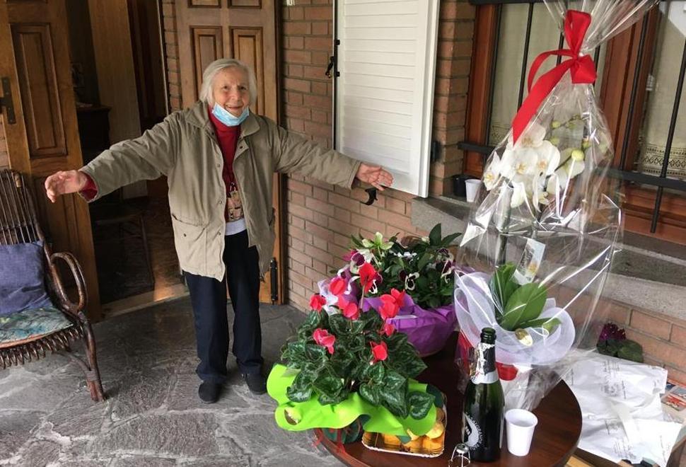 La partigiana Giacomina attivista per le donne ha spento 95 candeline 