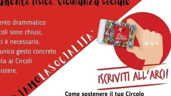 La tessera dell’Arci si fa anche a domicilio