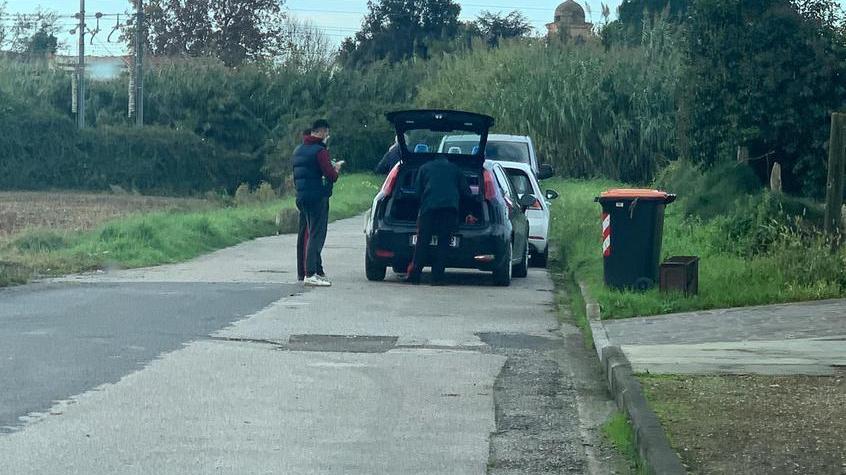 La zona dove è stato ritrovato l’anziano