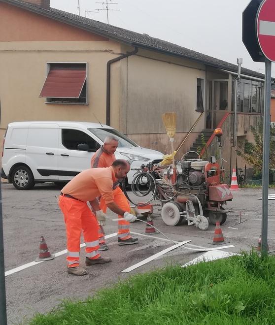 Partiti i cantieri in paese per l’arredo urbano 