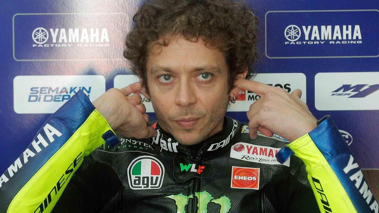 Giallo-test, Rossi è negativo e corre a Valencia