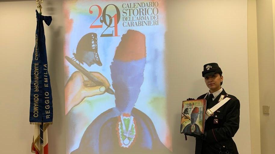 Presentato a Reggio Emilia il Calendario storico 2021 dei carabinieri dedicato a Dante Alighieri