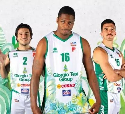 Ecco la terza maglia a tint everdi della Gtg Pistoia Basket