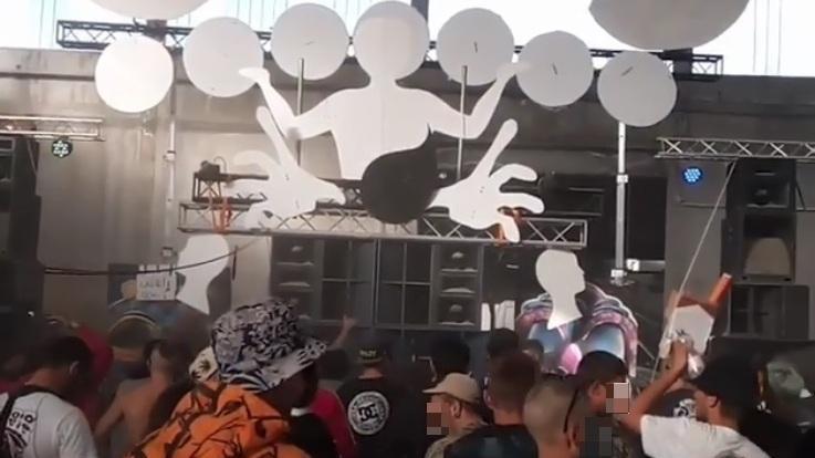 Rave party all’ex Cover Denunciati in 128 per invasione di edifici