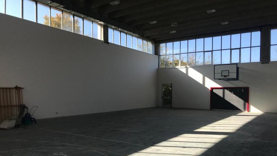Pronta la palestra di Ventoso dopo i lavori antisismici