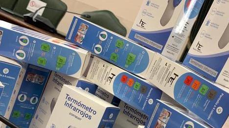 Arkell dona al Comune termometri a infrarossi