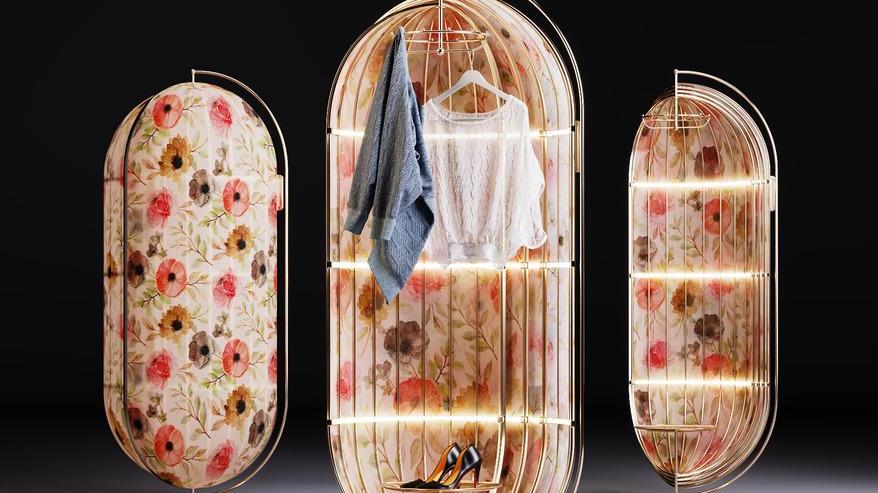 Ecco l'armadio che disinfetta gli abiti creato con la grafica 3D tra Cecina e Taipei