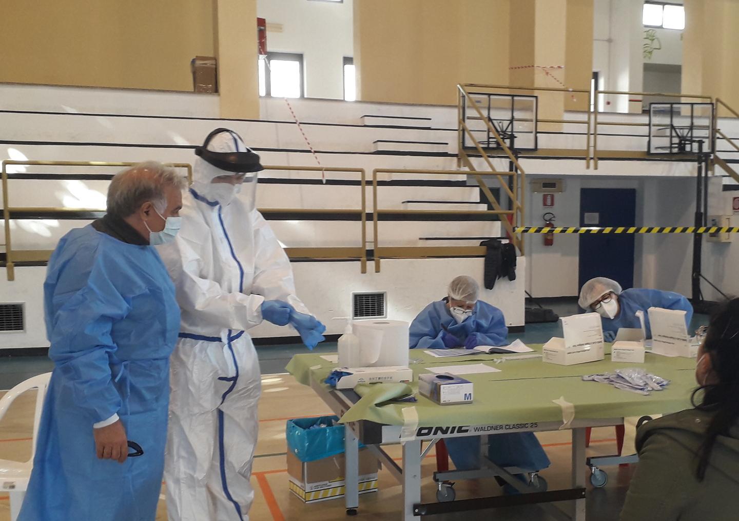 Covid, screening gratuito a Lanusei 